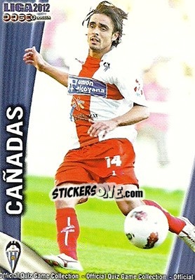 Cromo Cañadas - Campeonato Nacional De Liga 2011-2012 - Mundicromo