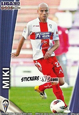 Sticker Miki - Campeonato Nacional De Liga 2011-2012 - Mundicromo