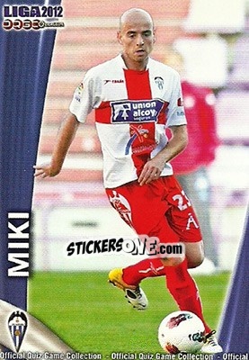 Cromo Miki - Campeonato Nacional De Liga 2011-2012 - Mundicromo