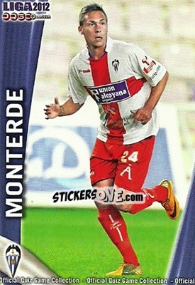 Cromo Monterde - Campeonato Nacional De Liga 2011-2012 - Mundicromo