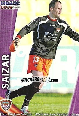 Sticker Saizar - Campeonato Nacional De Liga 2011-2012 - Mundicromo