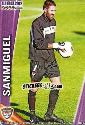 Sticker Sanmiguel - Campeonato Nacional De Liga 2011-2012 - Mundicromo