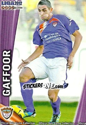 Sticker Gaffoor - Campeonato Nacional De Liga 2011-2012 - Mundicromo