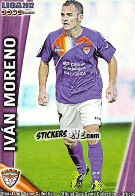 Sticker Iván Moreno - Campeonato Nacional De Liga 2011-2012 n. 1165 - Mundicromo