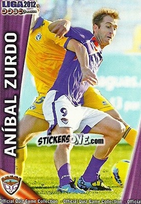 Figurina Aníbal - Campeonato Nacional De Liga 2011-2012 - Mundicromo