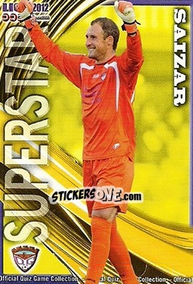 Sticker Saizar - Campeonato Nacional De Liga 2011-2012 - Mundicromo