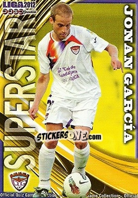 Sticker Jonan - Campeonato Nacional De Liga 2011-2012 - Mundicromo