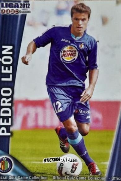 Cromo Pedro León - Campeonato Nacional De Liga 2011-2012 n. 1178 - Mundicromo