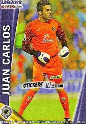 Cromo Juan Carlos - Campeonato Nacional De Liga 2011-2012 - Mundicromo