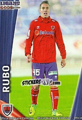 Sticker Rubo - Campeonato Nacional De Liga 2011-2012 - Mundicromo