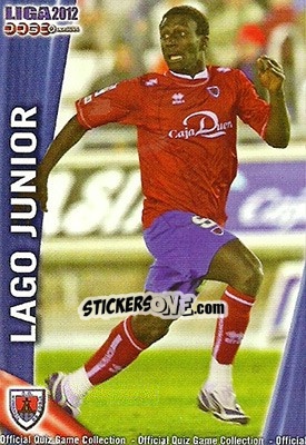 Cromo Lago Junior - Campeonato Nacional De Liga 2011-2012 - Mundicromo