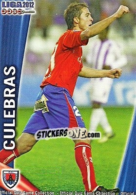 Sticker Culebras - Campeonato Nacional De Liga 2011-2012 - Mundicromo