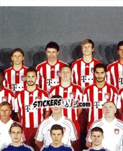 Sticker 2010/2011 Team Photo (2) - Fc Bayern München 2010-2011 n. 3 - Panini