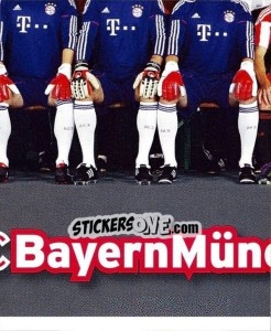 Cromo 2010/2011 Team Photo (5) - Fc Bayern München 2010-2011 - Panini