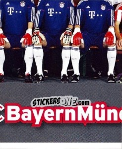 Sticker 2010/2011 Team Photo (5) - Fc Bayern München 2010-2011 n. 6 - Panini