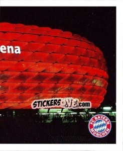 Sticker Allianz Arena (3) - Fc Bayern München 2010-2011 - Panini