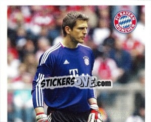 Sticker Jorg Butt - Fc Bayern München 2010-2011 n. 15 - Panini