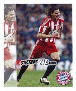 Sticker Daniel van Buyten - Fc Bayern München 2010-2011 n. 26 - Panini
