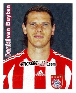 Sticker Daniel van Buyten - Fc Bayern München 2010-2011 n. 27 - Panini