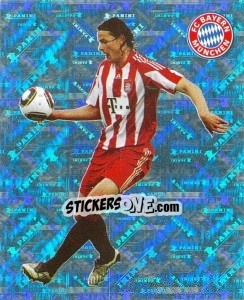 Sticker Daniel van Buyten - Fc Bayern München 2010-2011 n. 28 - Panini