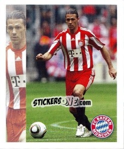 Sticker Martin Demichelis - Fc Bayern München 2010-2011 - Panini