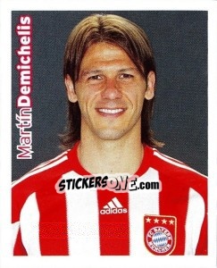 Sticker Martin Demichelis - Fc Bayern München 2010-2011 - Panini