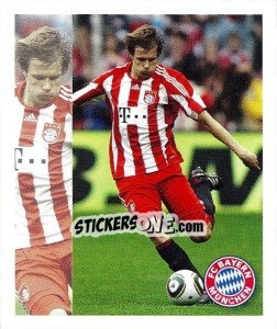 Sticker Holger Badstuber - Fc Bayern München 2010-2011 n. 40 - Panini