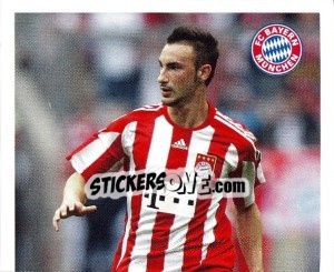 Sticker Diego Contento - Fc Bayern München 2010-2011 n. 51 - Panini