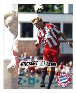 Sticker Christian Lell - Fc Bayern München 2010-2011 n. 57 - Panini