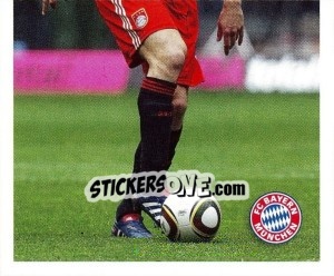 Figurina Mark van Bommel - Fc Bayern München 2010-2011 - Panini