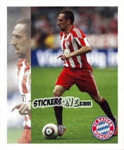 Sticker Franck Ribéry - Fc Bayern München 2010-2011 n. 68 - Panini