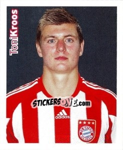 Sticker Toni Kroos - Fc Bayern München 2010-2011 - Panini