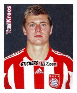 Sticker Toni Kroos - Fc Bayern München 2010-2011 n. 81 - Panini