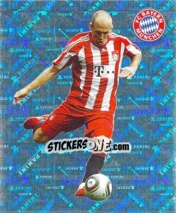 Figurina Arjen Robben - Fc Bayern München 2010-2011 - Panini