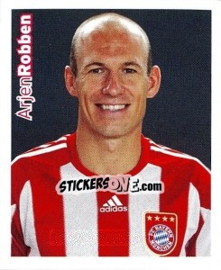 Sticker Arjen Robben - Fc Bayern München 2010-2011 n. 90 - Panini