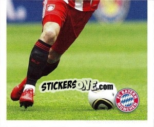 Sticker Arjen Robben - Fc Bayern München 2010-2011 n. 92 - Panini