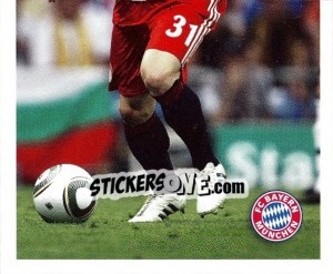 Sticker Bastian Schweinsteiger - Fc Bayern München 2010-2011 n. 95 - Panini