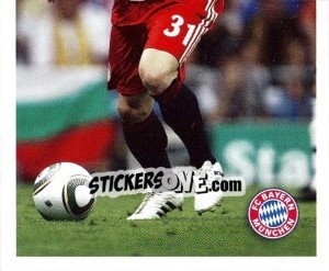 Sticker Bastian Schweinsteiger - Fc Bayern München 2010-2011 - Panini