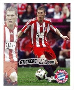 Sticker Bastian Schweinsteiger - Fc Bayern München 2010-2011 - Panini