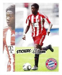 Sticker David Alaba - Fc Bayern München 2010-2011 n. 98 - Panini