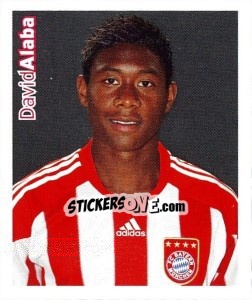 Cromo David Alaba - Fc Bayern München 2010-2011 - Panini