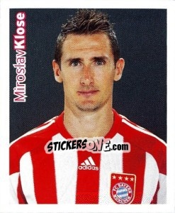 Figurina Miroslav Klose - Fc Bayern München 2010-2011 - Panini
