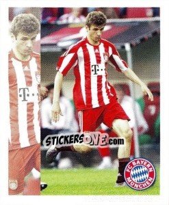 Sticker Thomas Muller - Fc Bayern München 2010-2011 - Panini