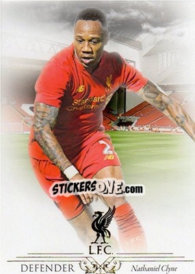 Sticker Nathaniel Clyne - Liverpool UNIQUE 2016-2017 n. 4 - Futera