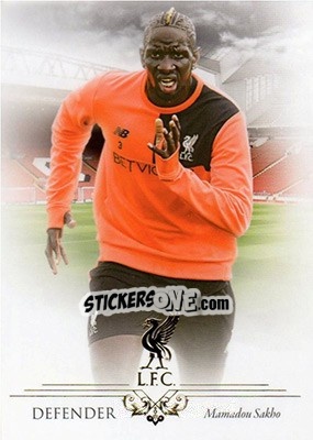 Figurina Mamadou Sakho - Liverpool UNIQUE 2016-2017 - Futera