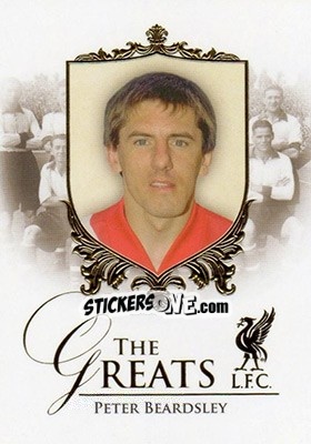 Sticker Peter Beardsley - Liverpool UNIQUE 2016-2017 n. 33 - Futera