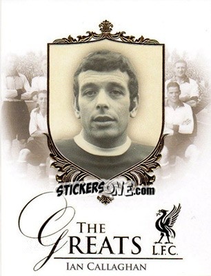 Sticker Ian Callaghan - Liverpool UNIQUE 2016-2017 n. 34 - Futera