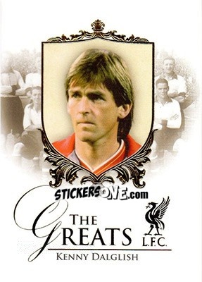 Sticker Kenny Dalglish - Liverpool UNIQUE 2016-2017 n. 37 - Futera