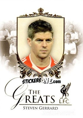 Sticker Steven Gerrard - Liverpool UNIQUE 2016-2017 n. 40 - Futera