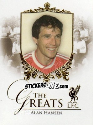Sticker Alan Hansen - Liverpool UNIQUE 2016-2017 n. 43 - Futera